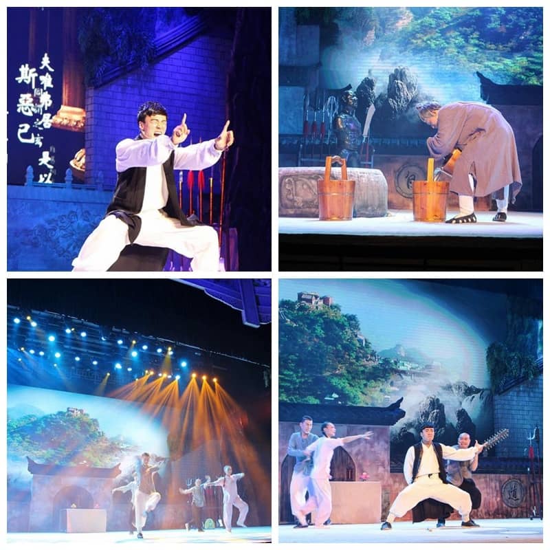 茅山团建，东方盐湖城民俗演出