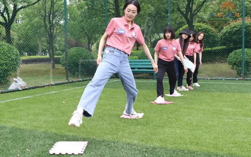 杭州团建活动实景图_贝塔团建