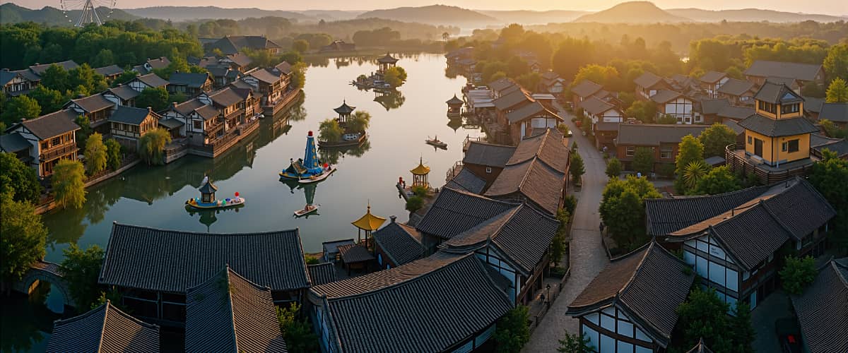 杭州周边团建，盐城湖趣味定向团建