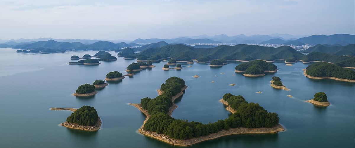 杭州周边团建,千岛湖团建,骑行皮划艇