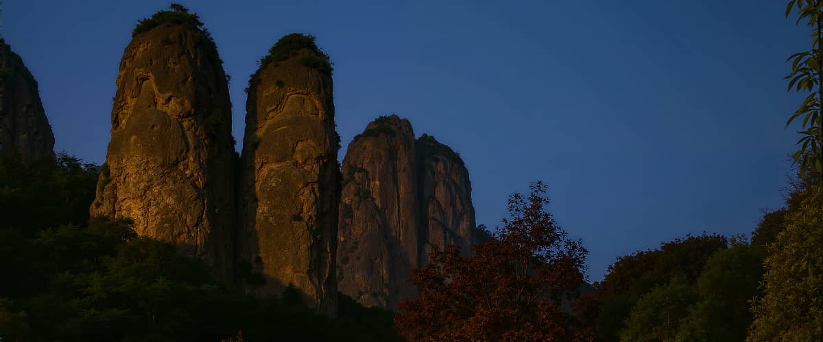 灵峰夜景