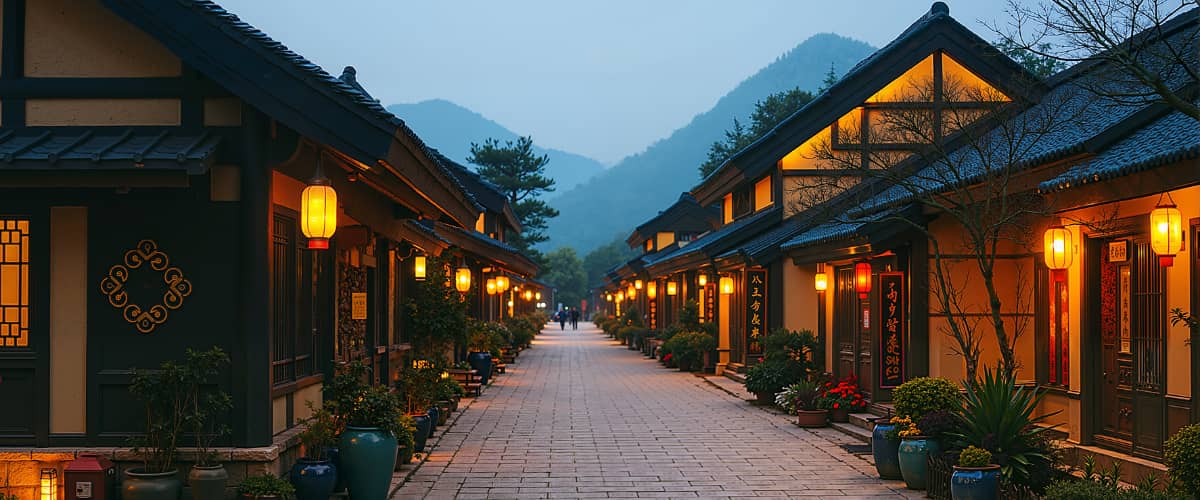 拈花湾小镇