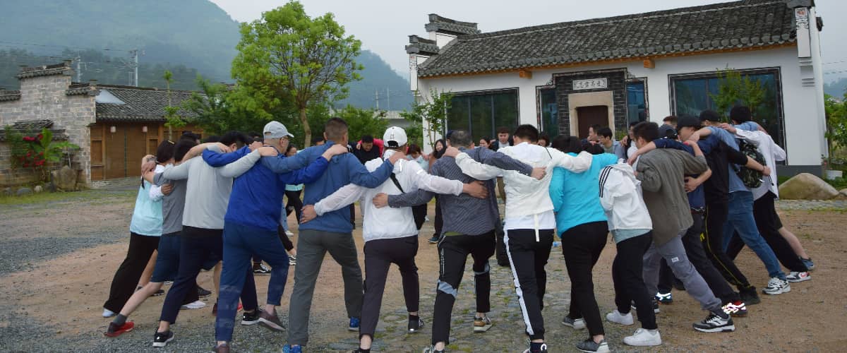 杭州团建活动实景图_贝塔团建