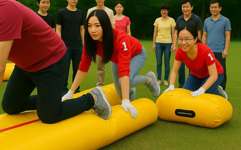 镇江趣味运动会团建-汤山企业趣味团建活动策划-贝塔团建