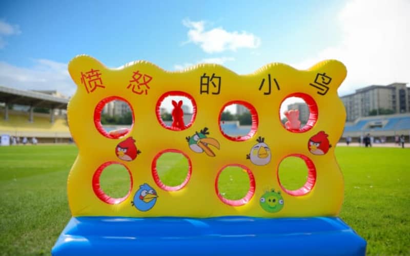 愤怒的小鸟-镇江趣味运动会团建创意项目-贝塔团建