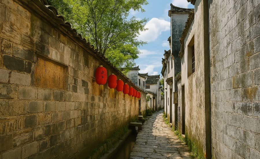 徽杭古道石板路