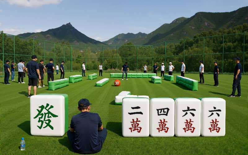 镇江麻将主题团建｜秋日露营“营麻了”活动 - 国风麻将竞技体验