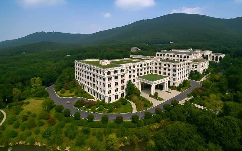 南京适合团建活动-哪里团建-南京东郊国宾馆拓展基地