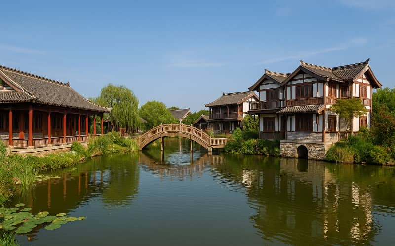 南通世外桃源休闲农庄基地-江浙沪团建-杭州小学生军训培训基地