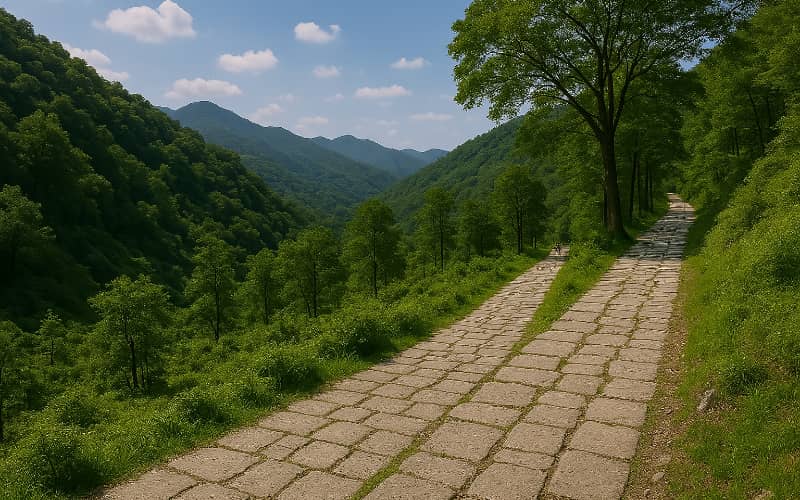 徽青古道徒步线路 - 隋唐古道 - 徽州文化遗产 - 山野研学路线推荐
