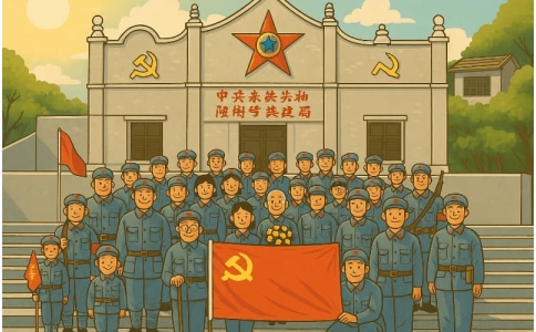 干部培训学院-红色教育基地-红旗渠党员干部培训-锡城房产党支部赴红旗渠培训