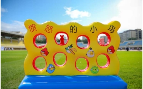 愤怒的小鸟-杭州趣味运动会团建创意项目-贝塔团建
