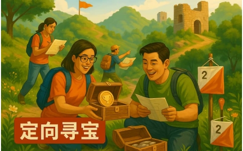 定向寻宝团建_杭州户外定向拓展_企业团队户外寻宝活动-贝塔团建
