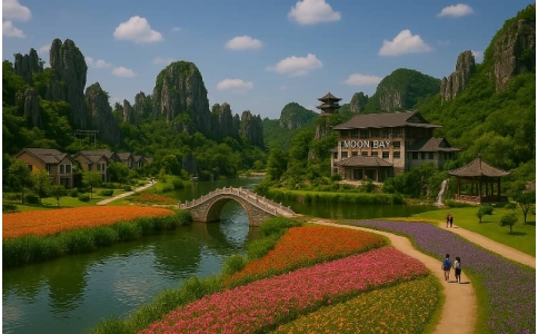 杭州 军旅夏令营-常熟团建-中国月亮湾.国家养老皖南示范基地