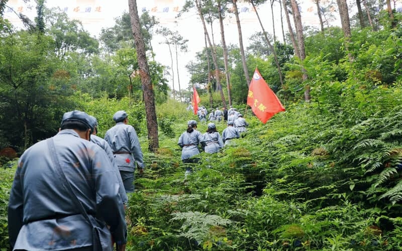 红色团建案例｜奋斗百年路红色主题团建