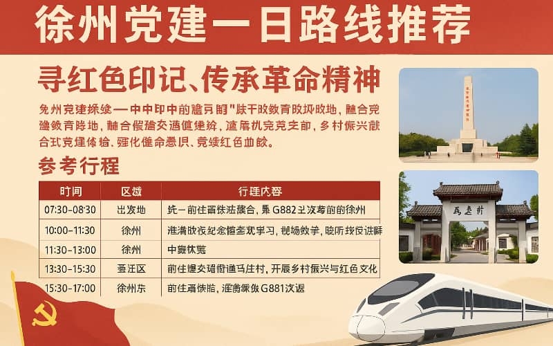 徐州党建路线推荐 - 淮海战役纪念馆与马庄村融合一日红色教育方案