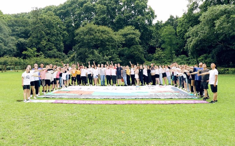 杭州共绘蓝图团建案例｜企业战略团队协作