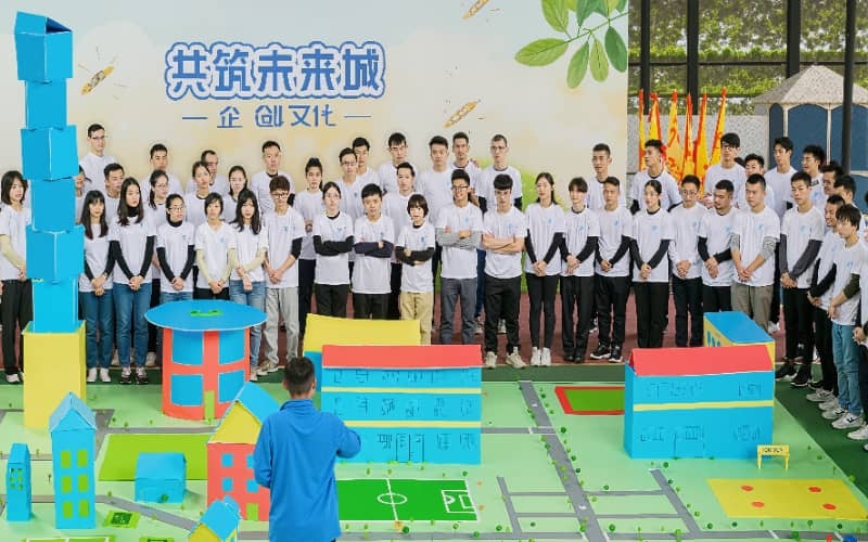 共建家园团建课程 - 杭州企业协作建设训练 - 创意城市构建活动