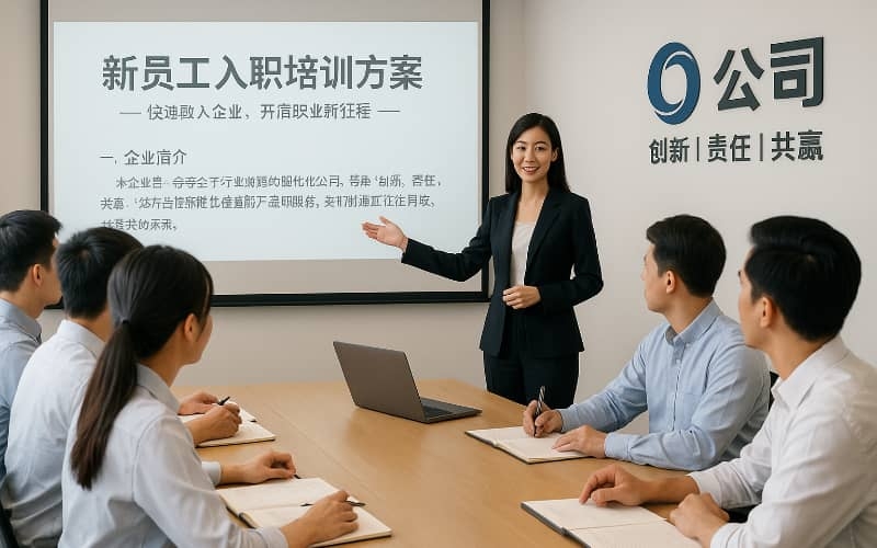 新员工入职培训方案｜专业通用企业培训模板 - 贝塔团建