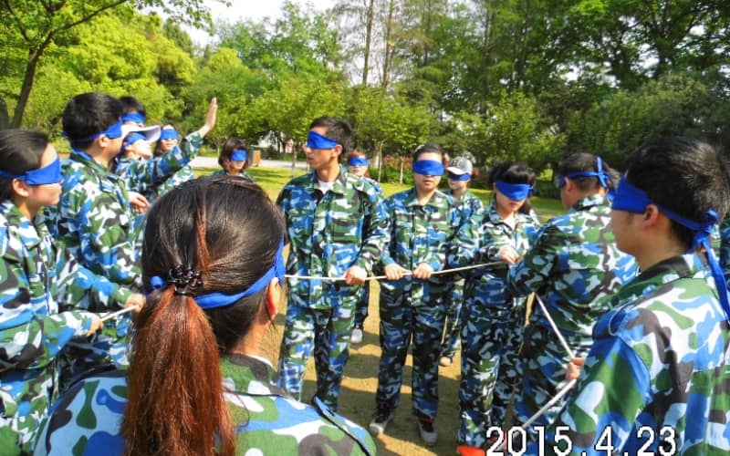 杭州团建项目-盲人方阵-贝塔团建