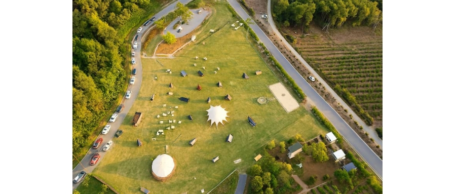松鼠部落森林团建基地｜杭州亲子露营拓展推荐｜贝塔团建定制